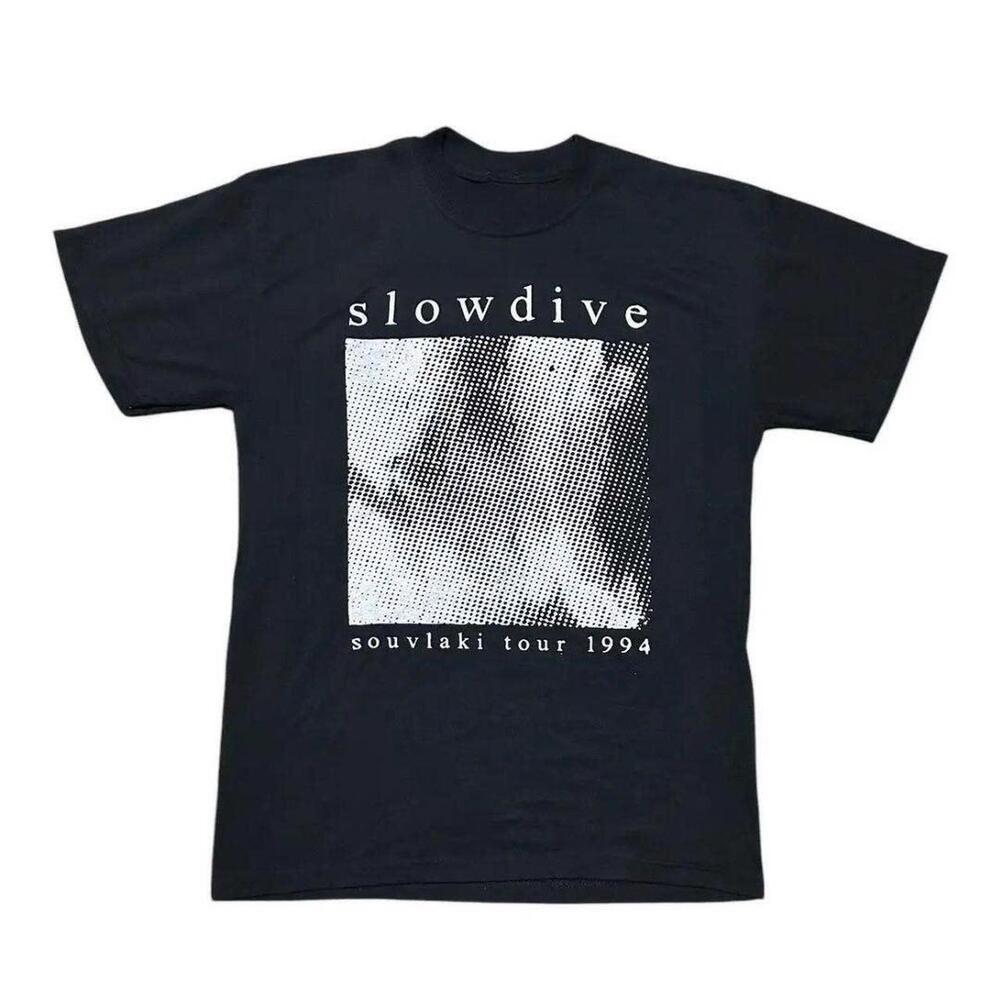 Black Slowdive 1994 Tour T Shirt